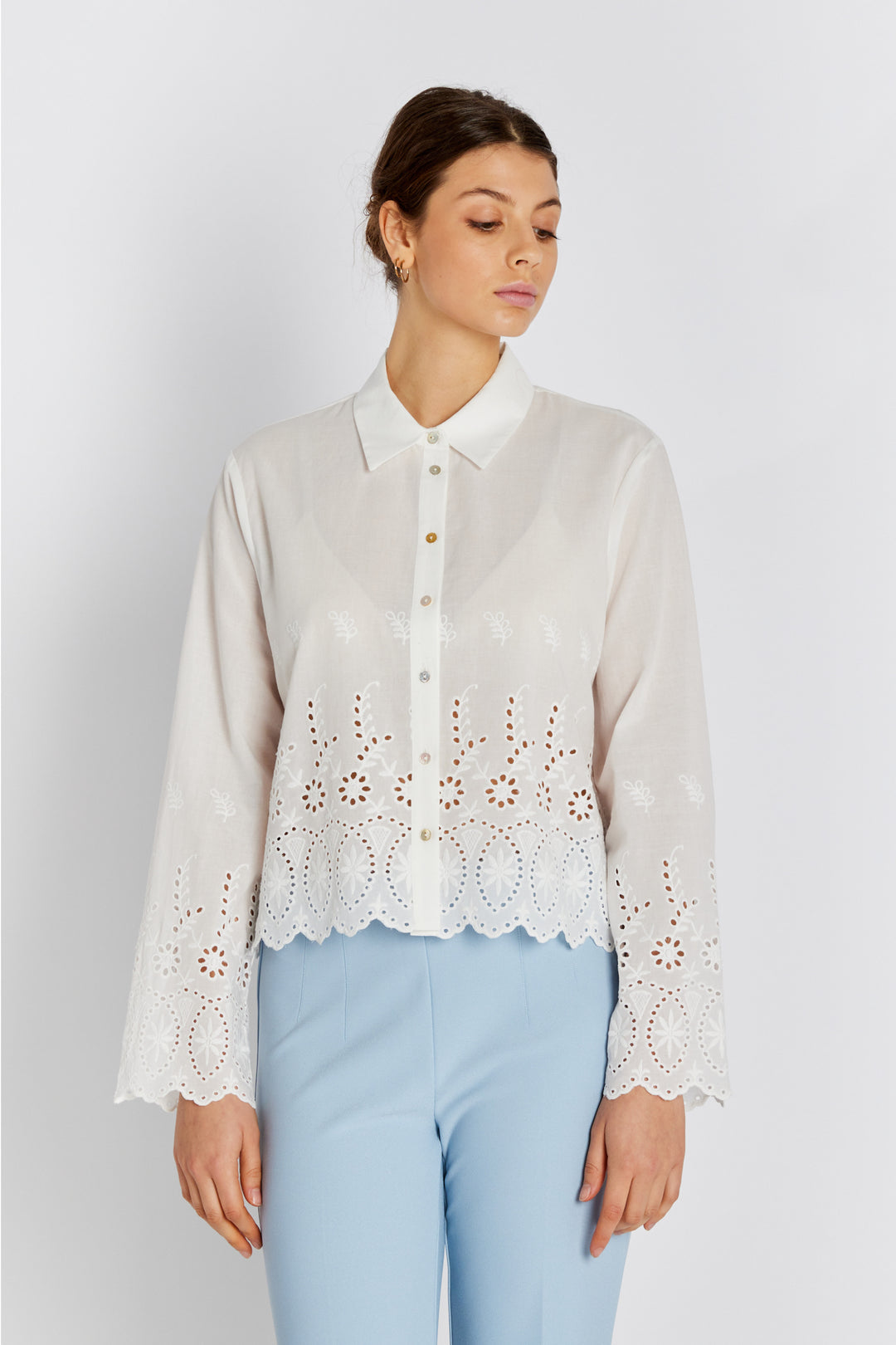 Rue de Femme RDFJadea skjorte SHIRTS 01 White