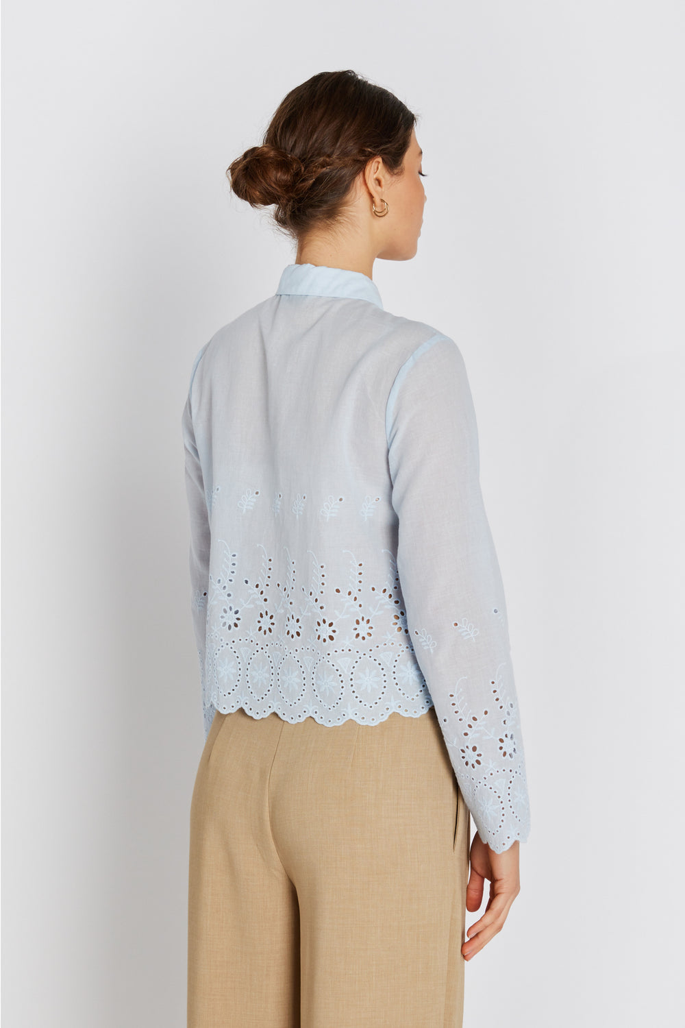 Rue de Femme RDFJadea skjorte SHIRTS 270 Blue stone