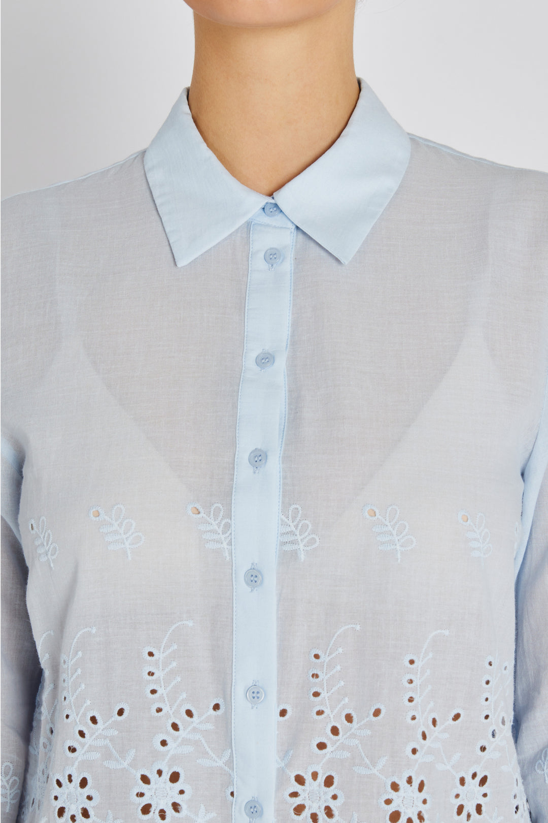 Rue de Femme RDFJadea skjorte SHIRTS 270 Blue stone