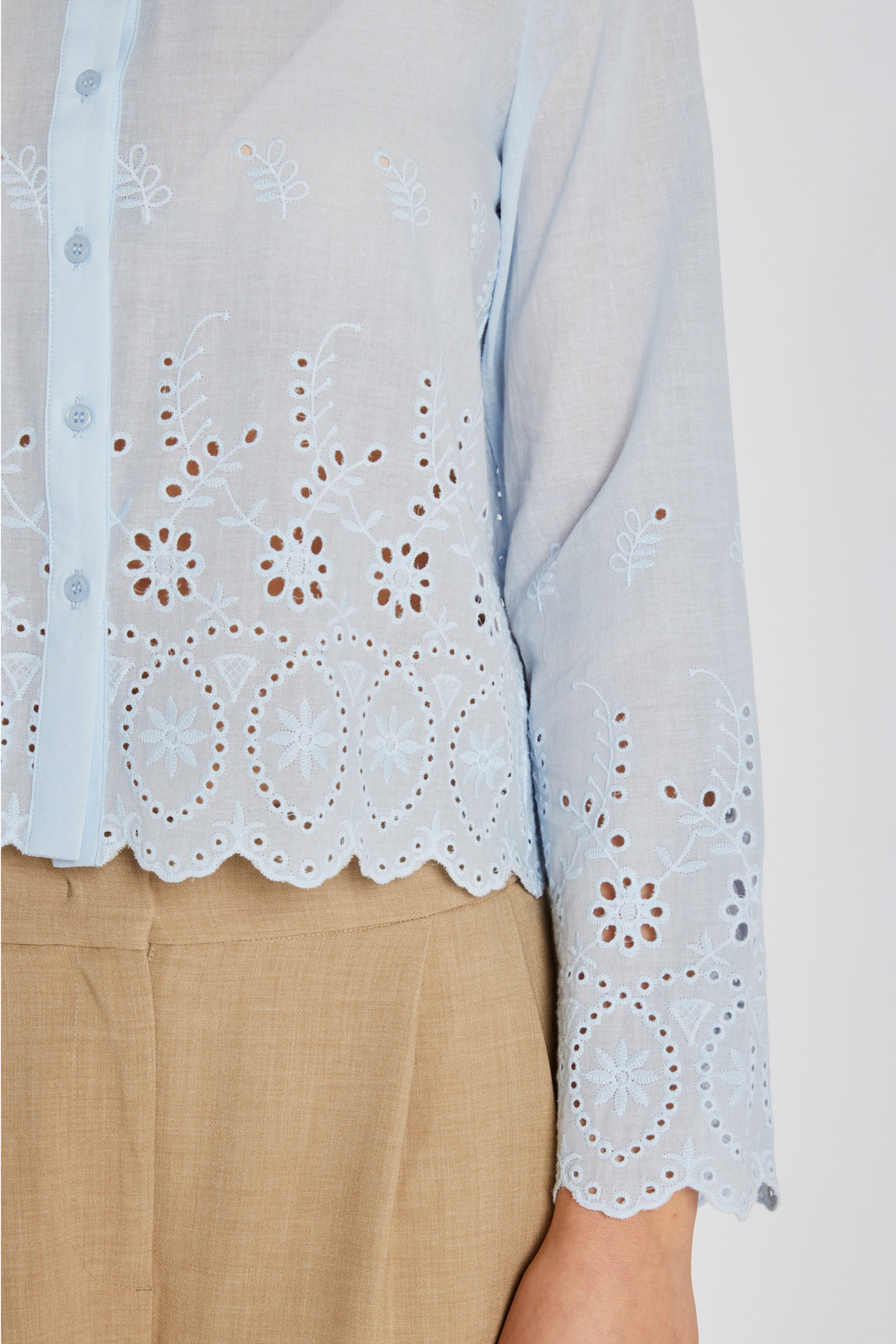 Rue de Femme RDFJadea skjorte SHIRTS 270 Blue stone