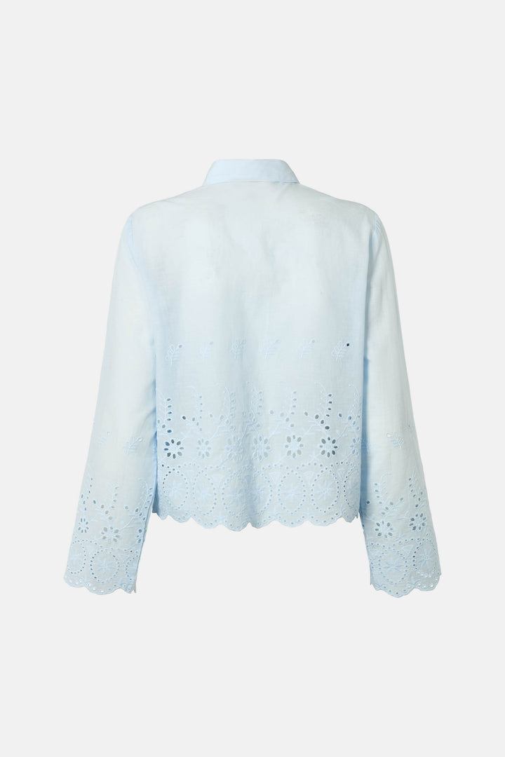 Rue de Femme RDFJadea skjorte SHIRTS 270 Blue stone