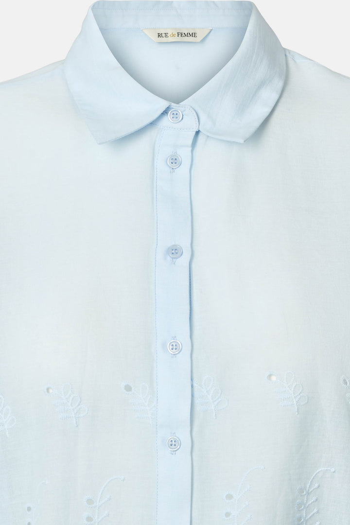 Rue de Femme RDFJadea skjorte SHIRTS 270 Blue stone
