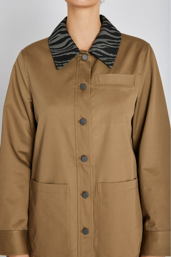 Rue de Femme RDFJanique jakke OUTERWEAR 143 Dark-sand