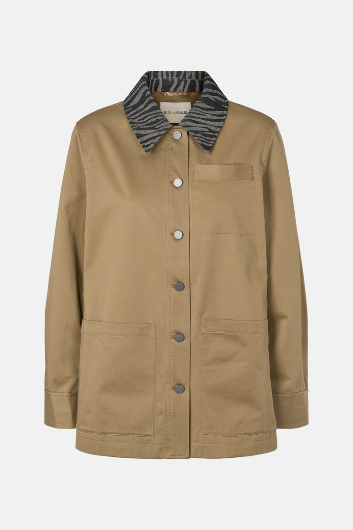 Rue de Femme RDFJanique jakke OUTERWEAR 143 Dark-sand