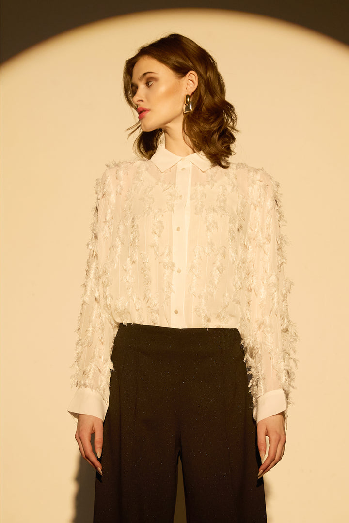 Rue de Femme RDFJillian skjorte SHIRTS 02 Off white