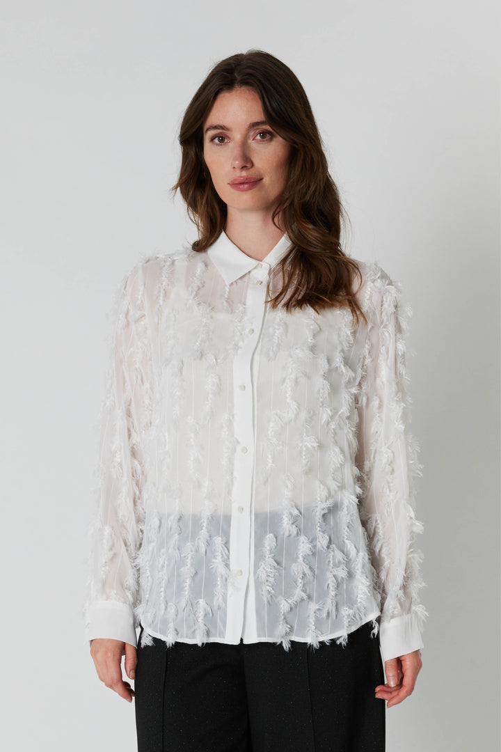 Rue de Femme RDFJillian skjorte SHIRTS 02 Off white