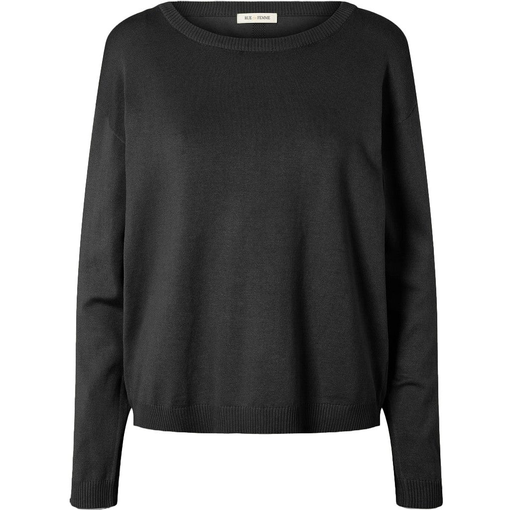 Rue de Femme RDFJorunn strik KNITWEAR, LIGHT Sort