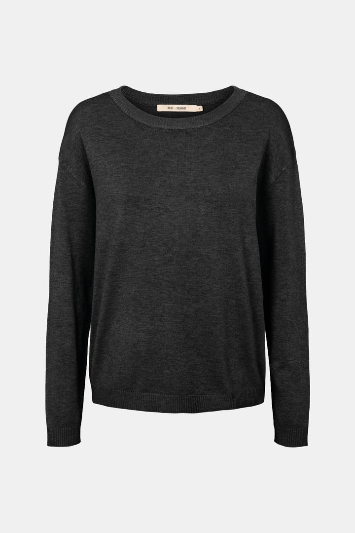 Rue de Femme RDFJorunn strik KNITWEAR, LIGHT Sort