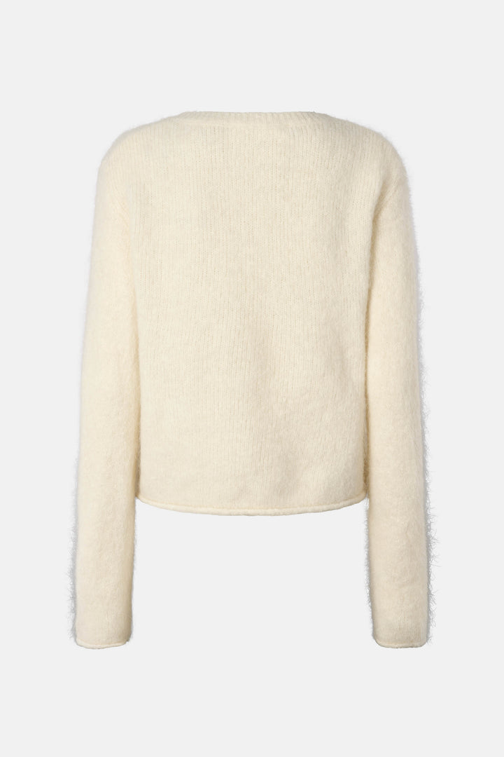Rue de Femme RDFJosette strik cardigan KNITWEAR 02 Off white