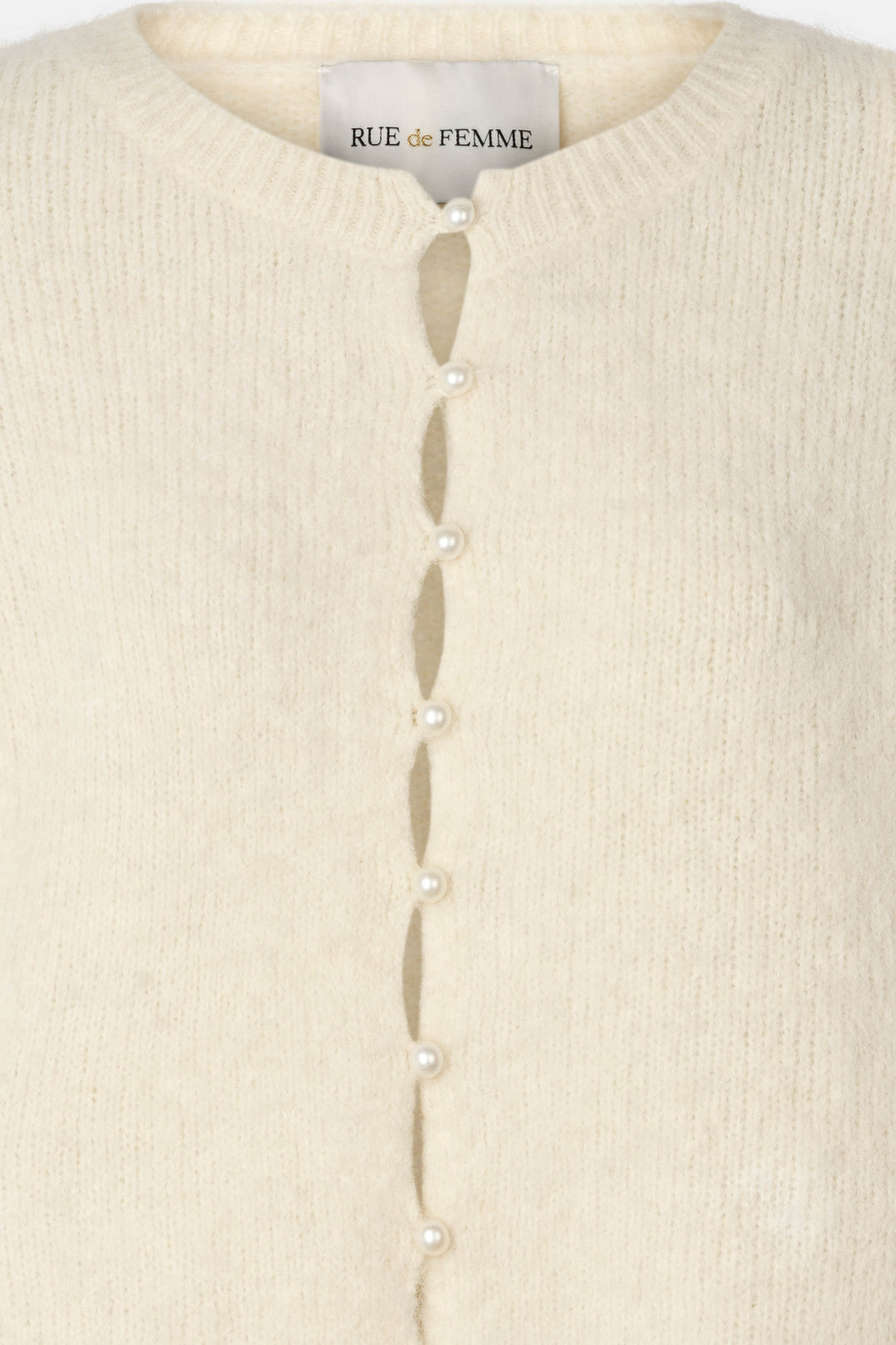 Rue de Femme RDFJosette strik cardigan KNITWEAR 02 Off white