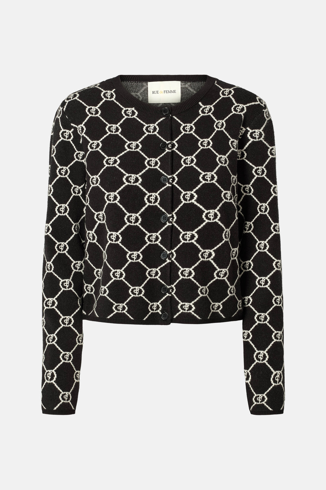 Rue de Femme RDFJosiane strik KNITWEAR Sort