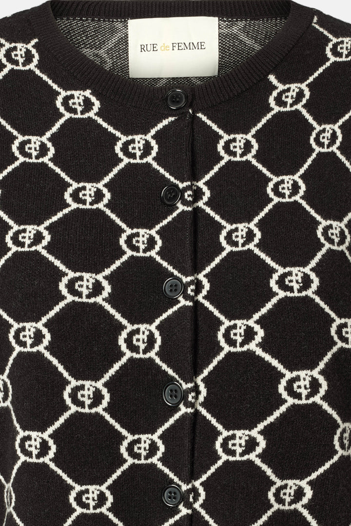 Rue de Femme RDFJosiane strik KNITWEAR Sort