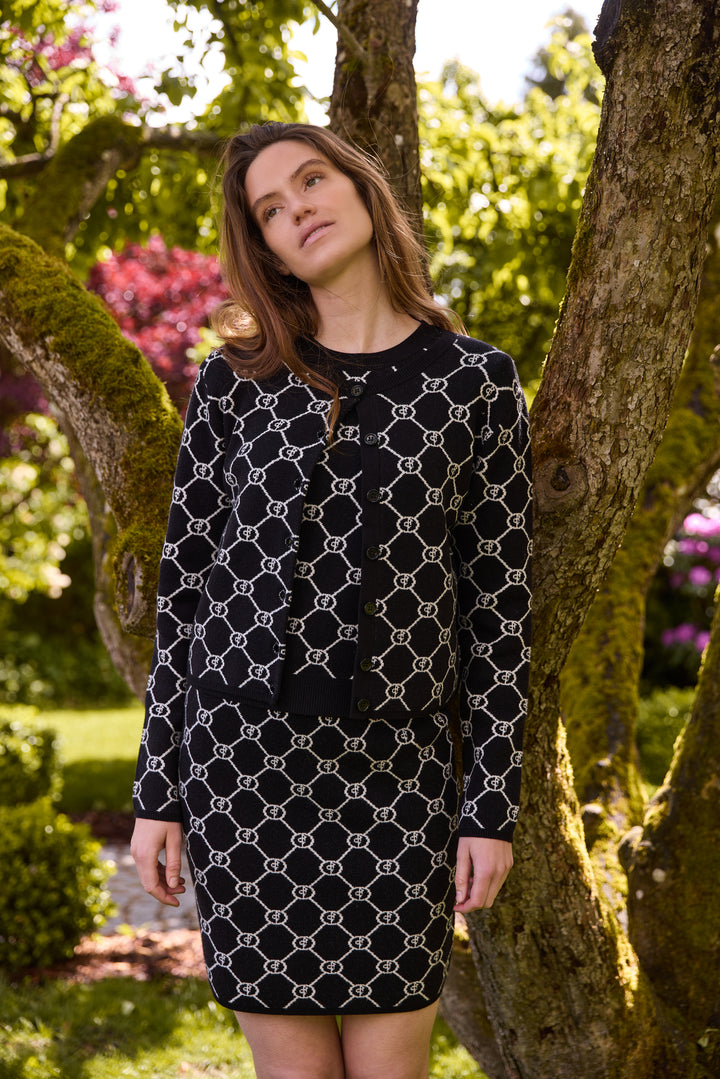 Rue de Femme RDFJosiane strik KNITWEAR Sort