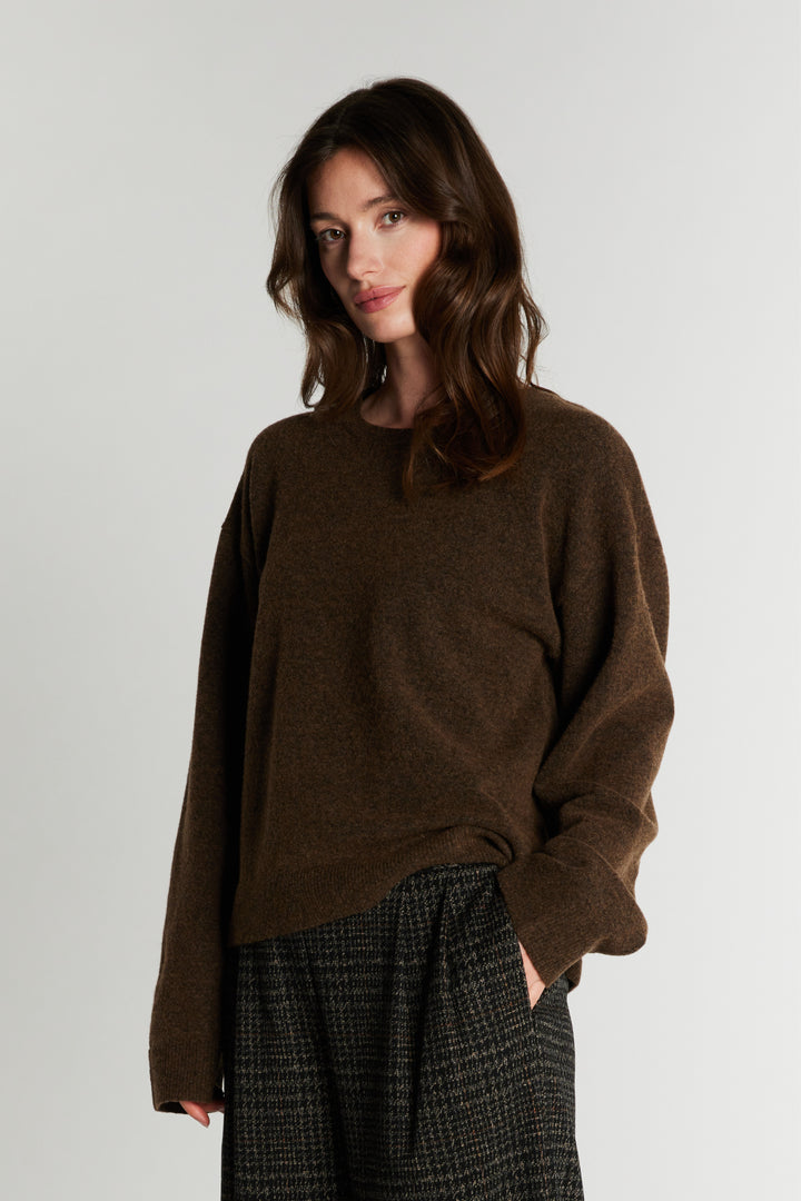 Rue de Femme RDFJulle strik KNITWEAR 194 Chocolat