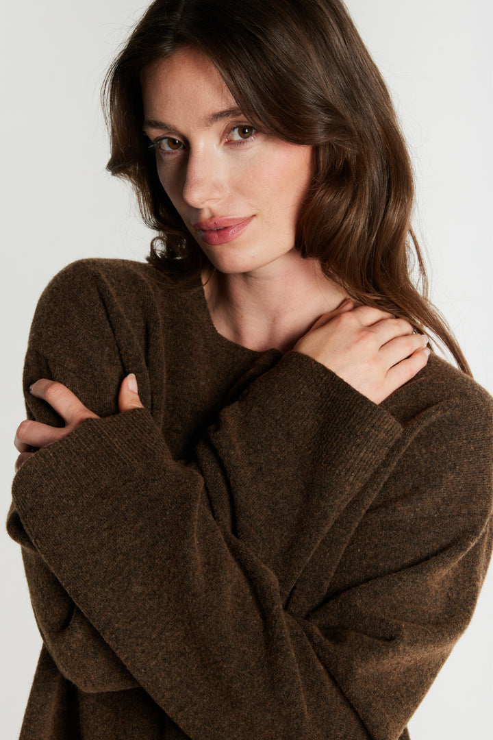 Rue de Femme RDFJulle strik KNITWEAR 194 Chocolat