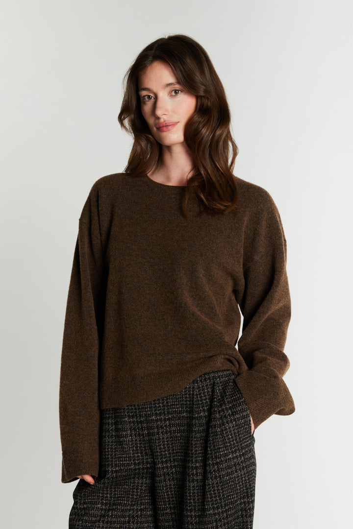 Rue de Femme RDFJulle strik KNITWEAR 194 Chocolat
