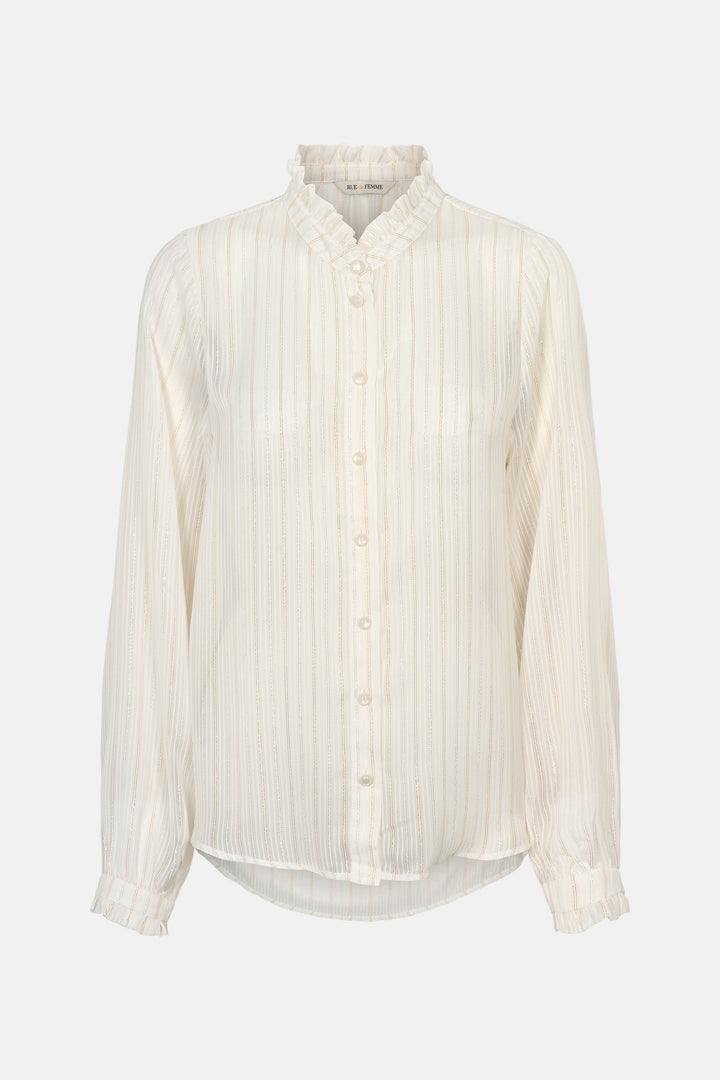 Rue de Femme RDFJuno skjorte SHIRTS 02 Off white