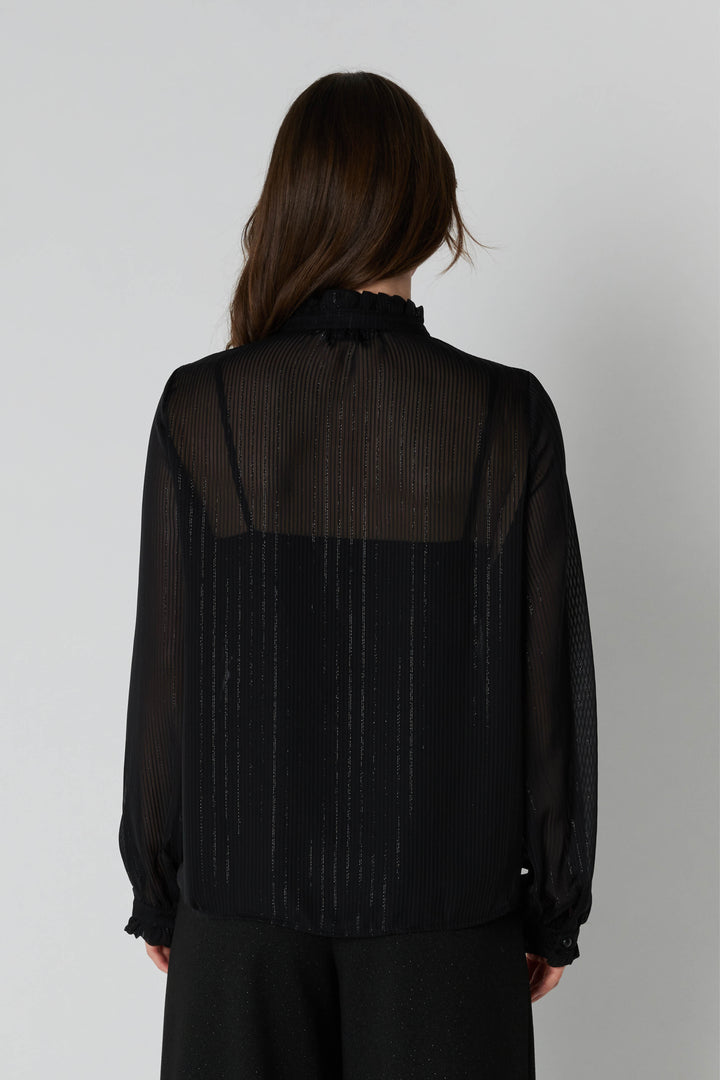 Rue de Femme RDFJuno skjorte SHIRTS Sort