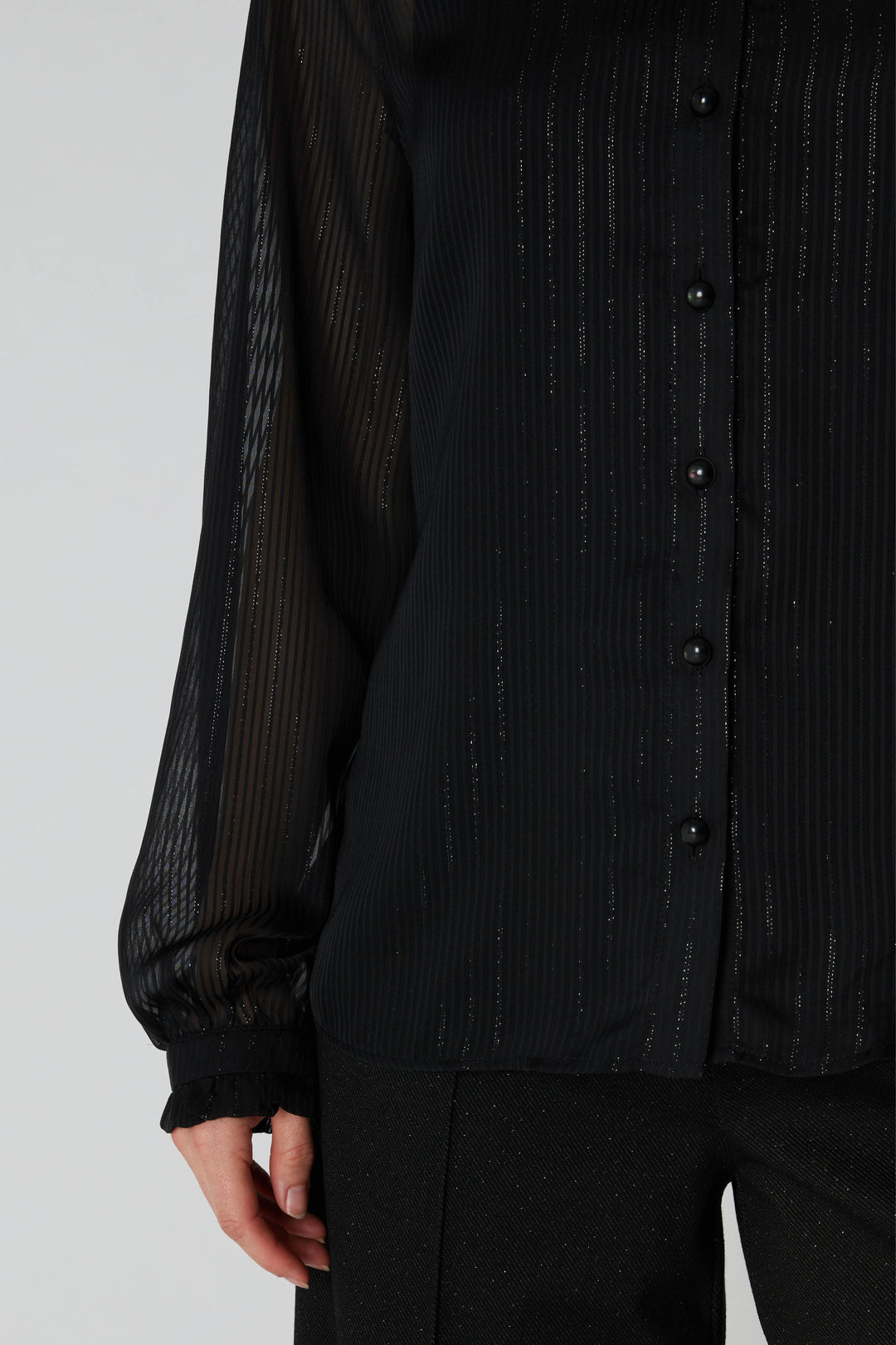 Rue de Femme RDFJuno skjorte SHIRTS Sort