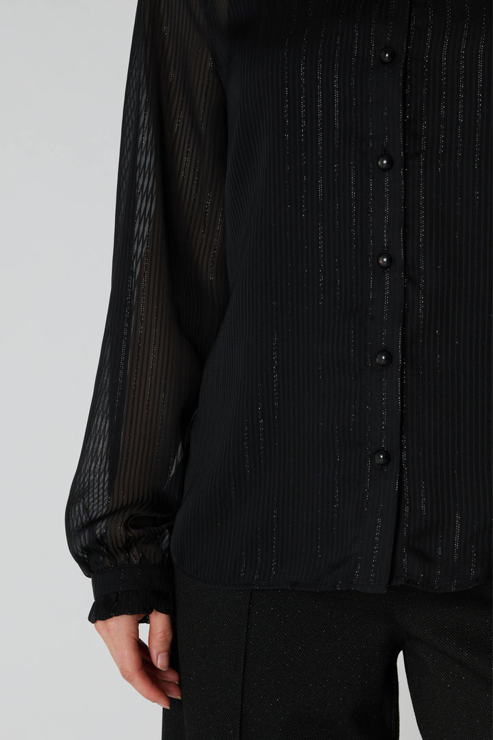 Rue de Femme RDFJuno skjorte SHIRTS Sort