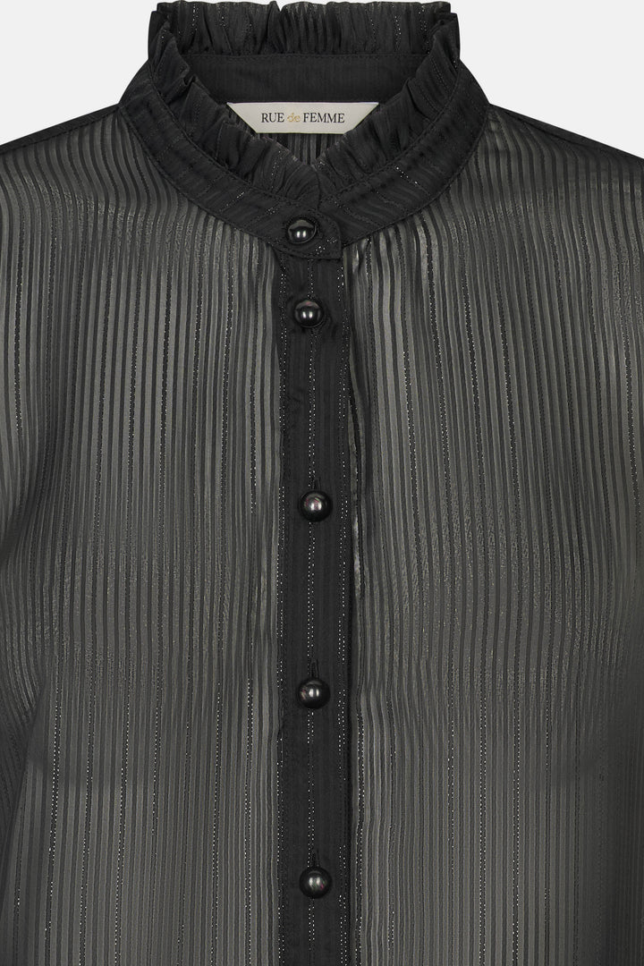 Rue de Femme RDFJuno skjorte SHIRTS Sort