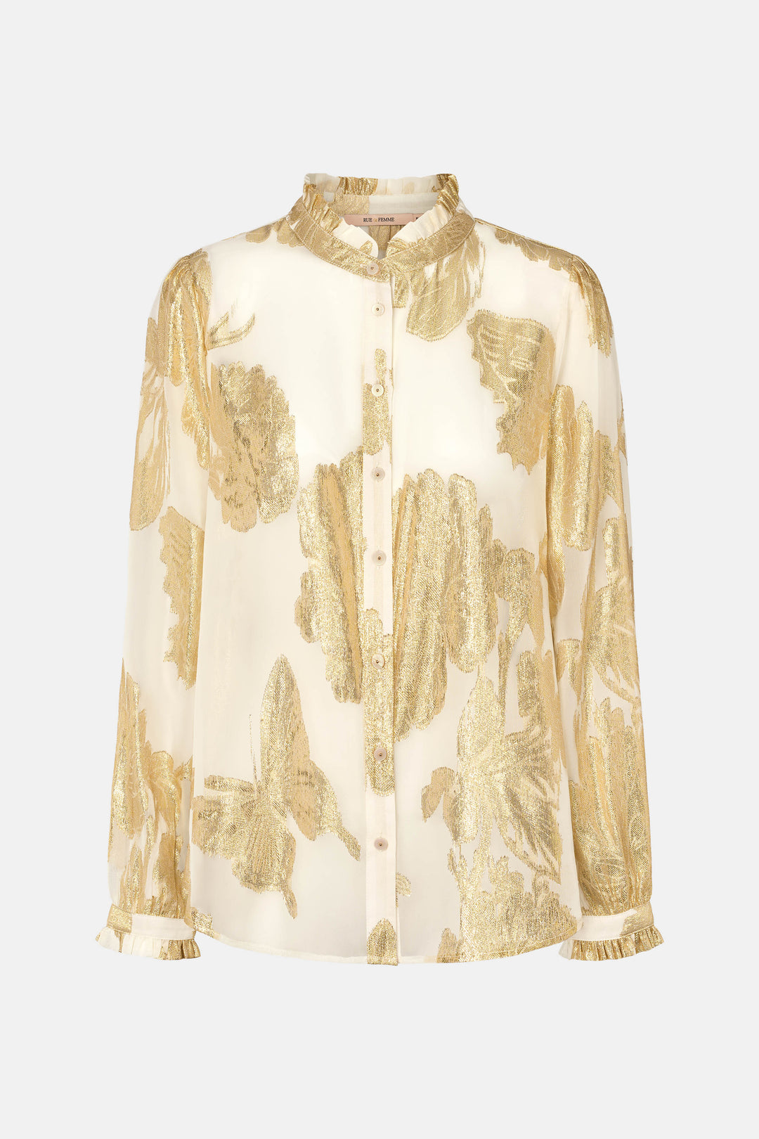 Rue de Femme RDFJuno skjorte SHIRTS 146 Gold-sand