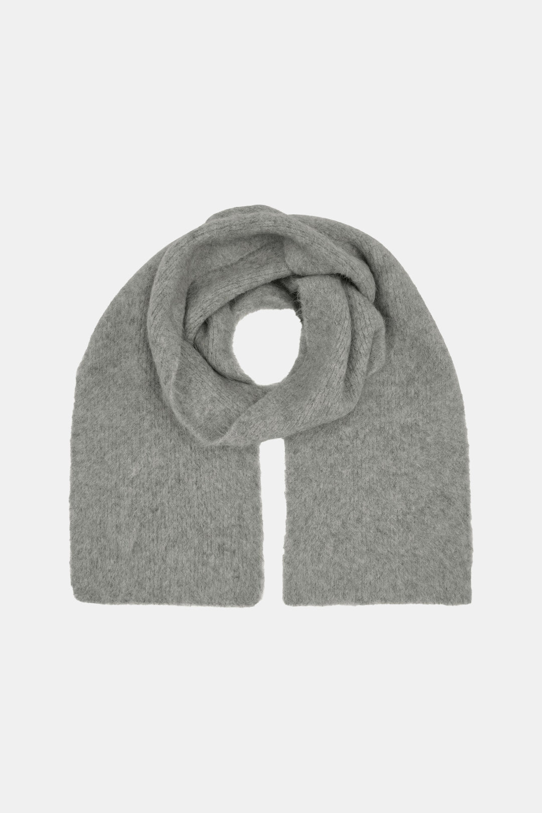 Rue de Femme RDFKalila strikhalstørklæde KNITWEAR, HEAVY 403 Storm grey