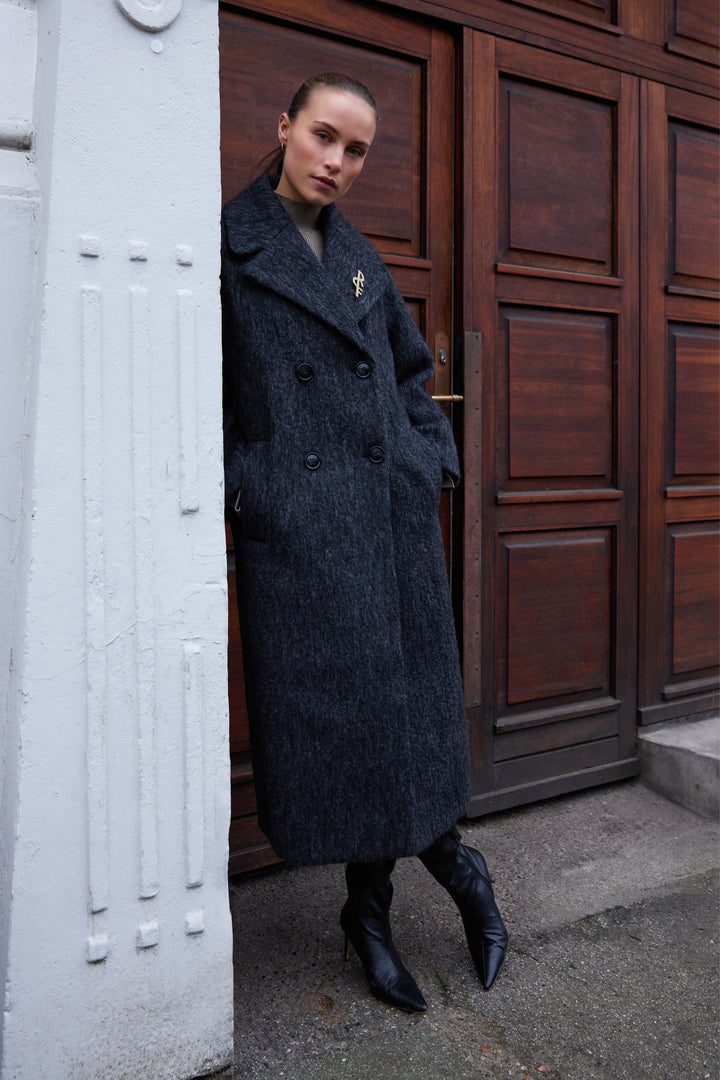 Rue de Femme RDFKanza frakke OUTERWEAR, HEAVY 403 Storm grey
