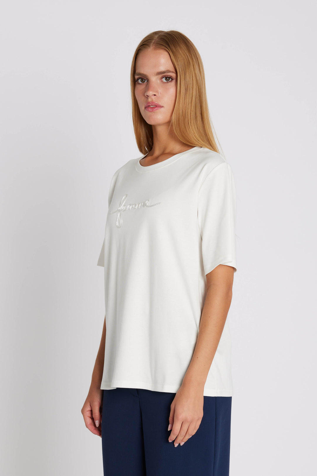 Rue de Femme RDFKinvara T-shirt T-SHIRTS 01 White