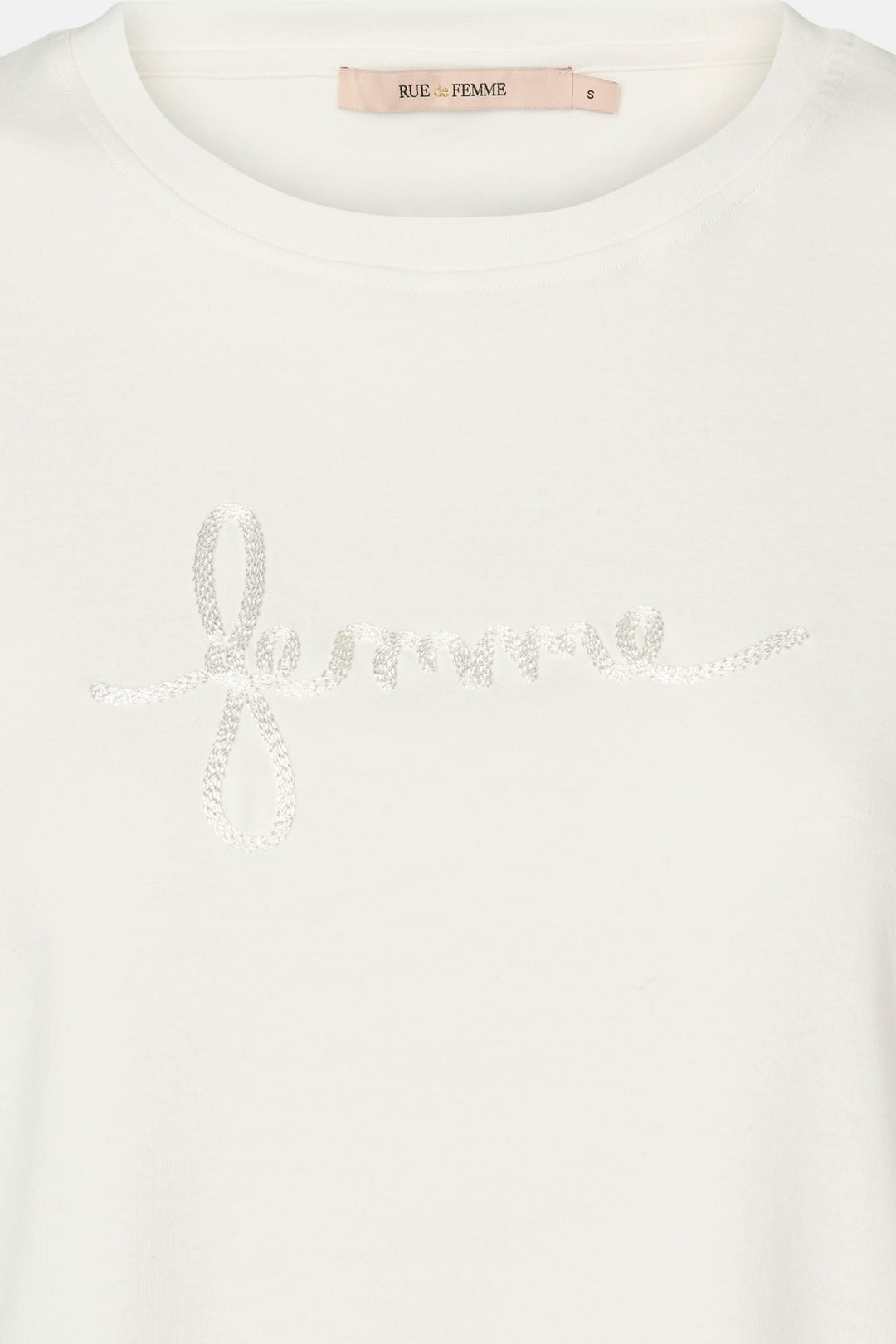 Rue de Femme RDFKinvara T-shirt T-SHIRTS 01 White