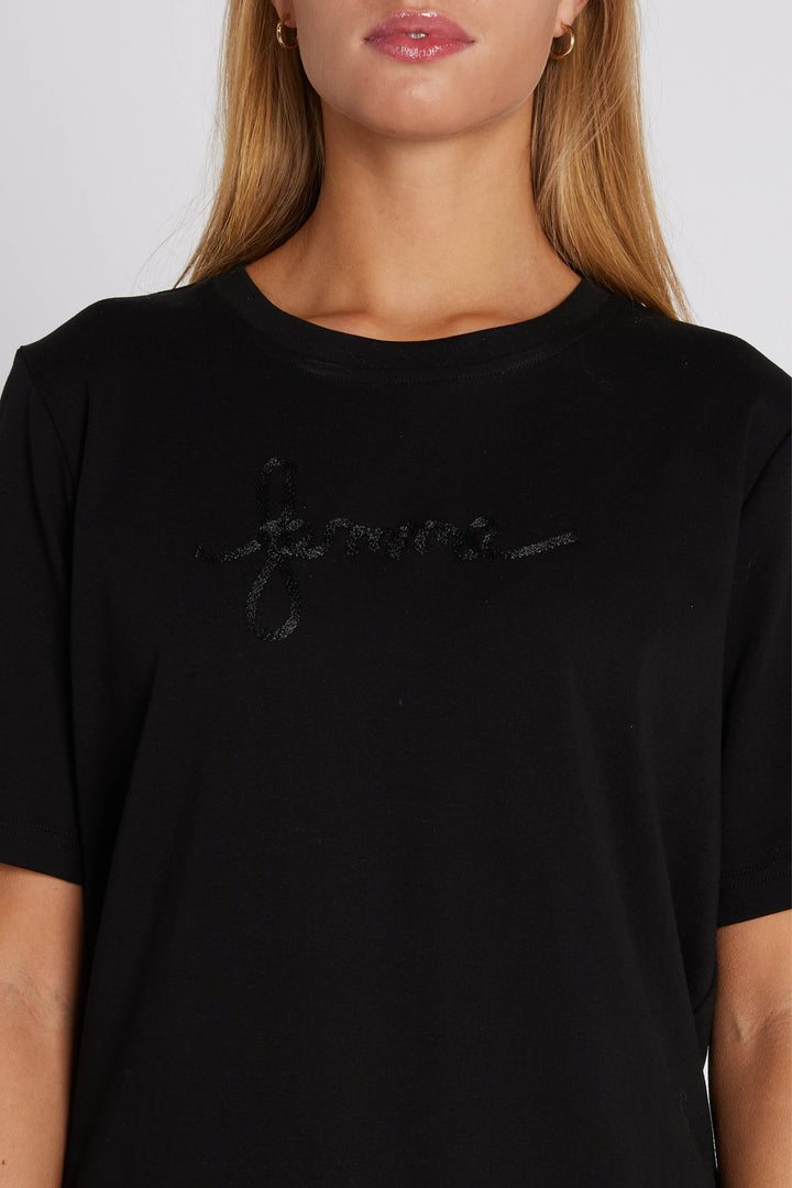 Rue de Femme RDFKinvara T-shirt T-SHIRTS Sort