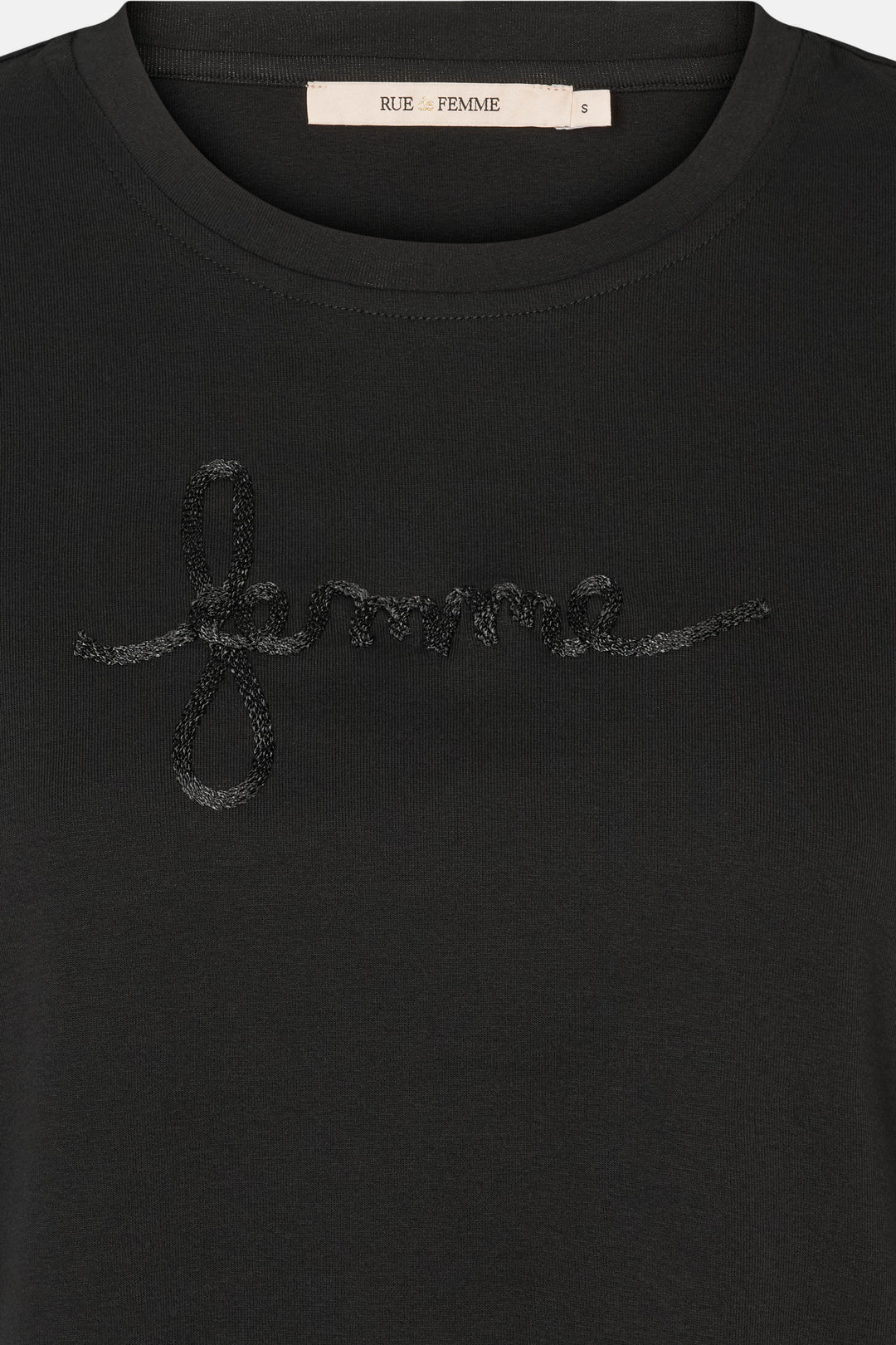 Rue de Femme RDFKinvara T-shirt T-SHIRTS Sort