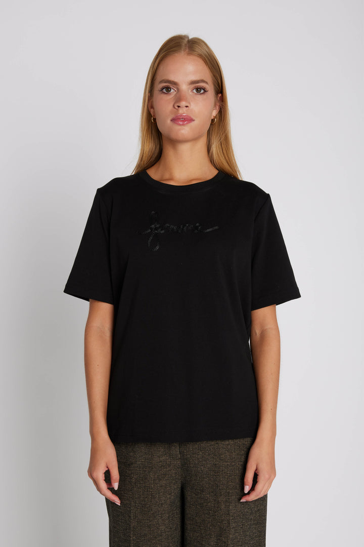 Rue de Femme RDFKinvara T-shirt T-SHIRTS Sort