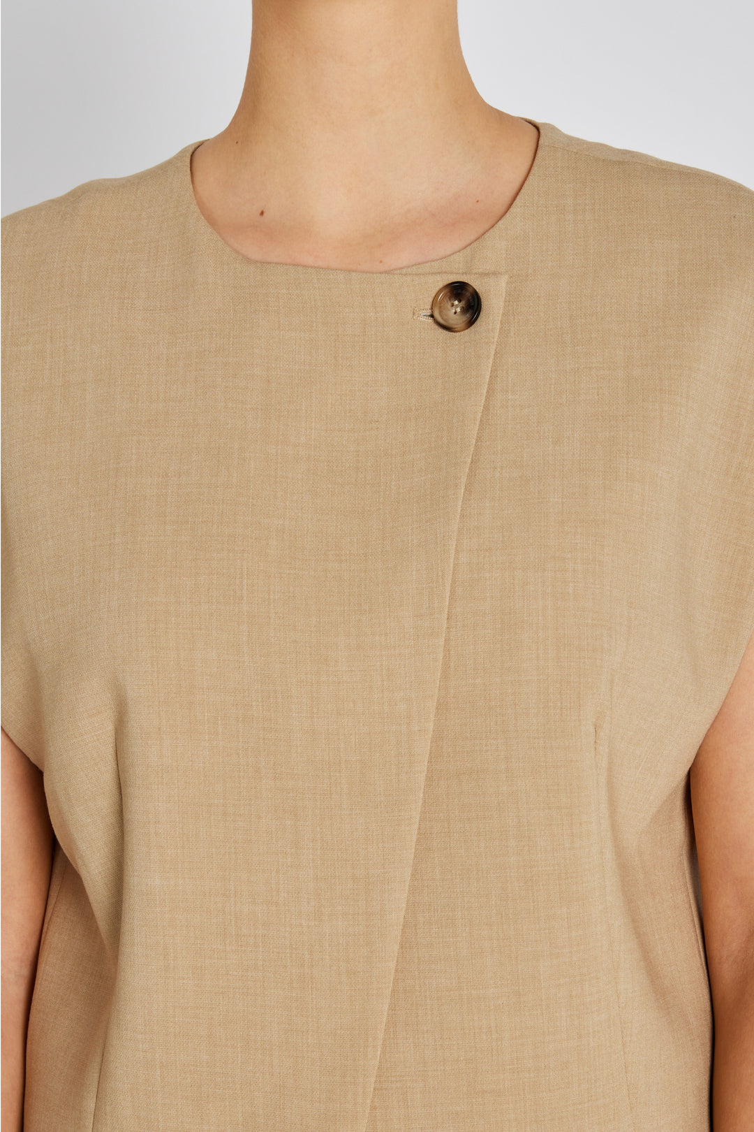 Rue de Femme RDFKira vest WAISTCOATS 535 Khaki