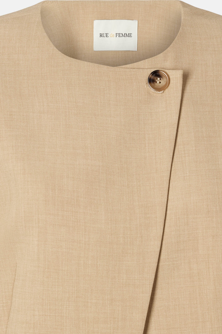 Rue de Femme RDFKira vest WAISTCOATS 535 Khaki