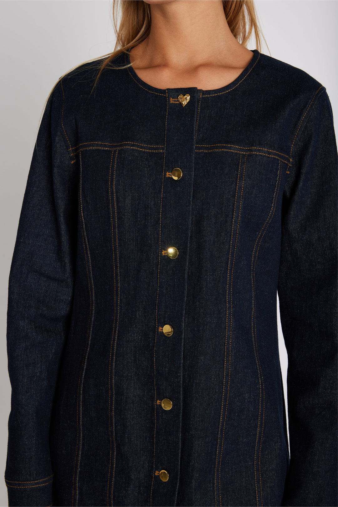 Rue de Femme RDFKya kjole DRESSES 200 Blue denim