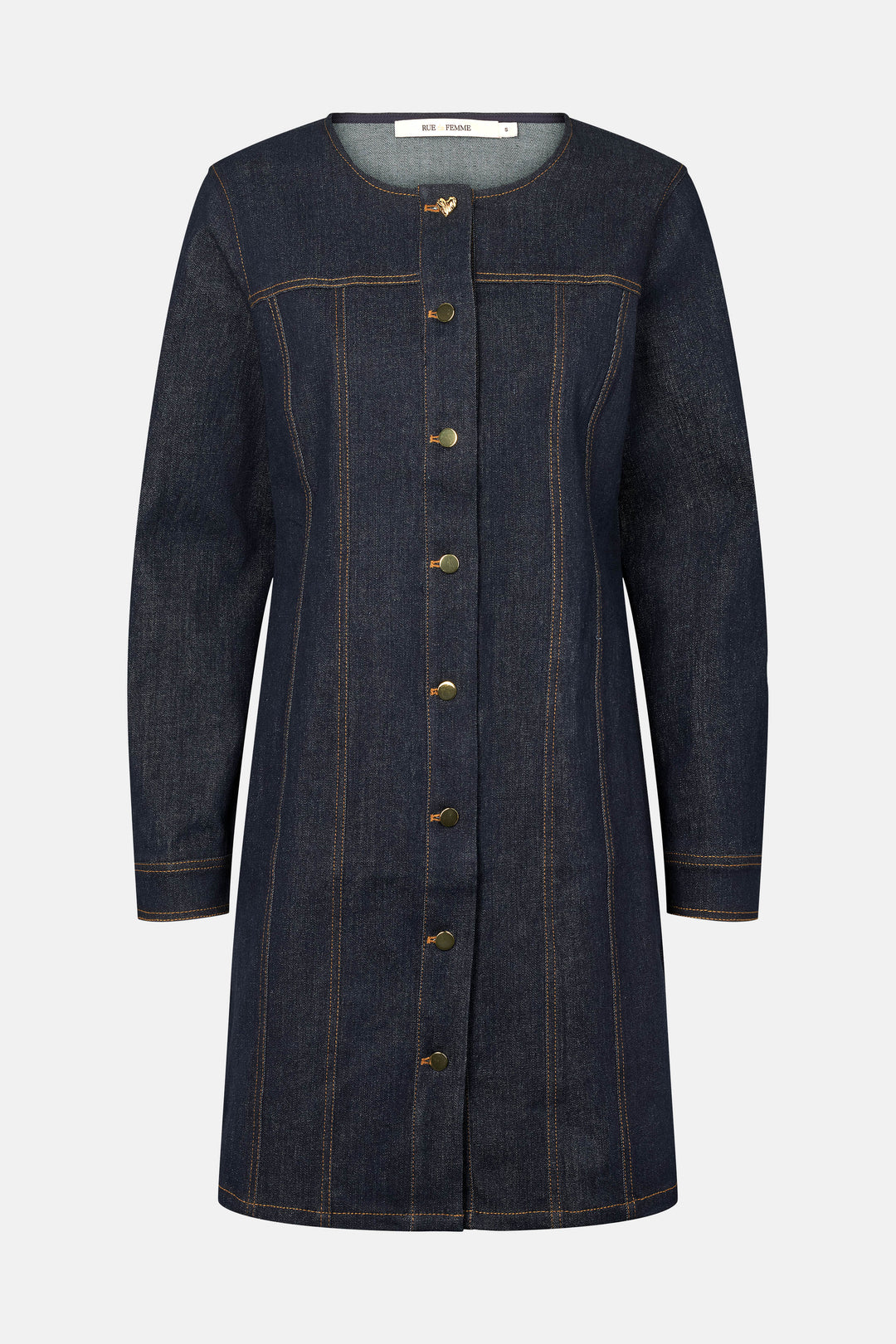 Rue de Femme RDFKya kjole DRESSES 200 Blue denim