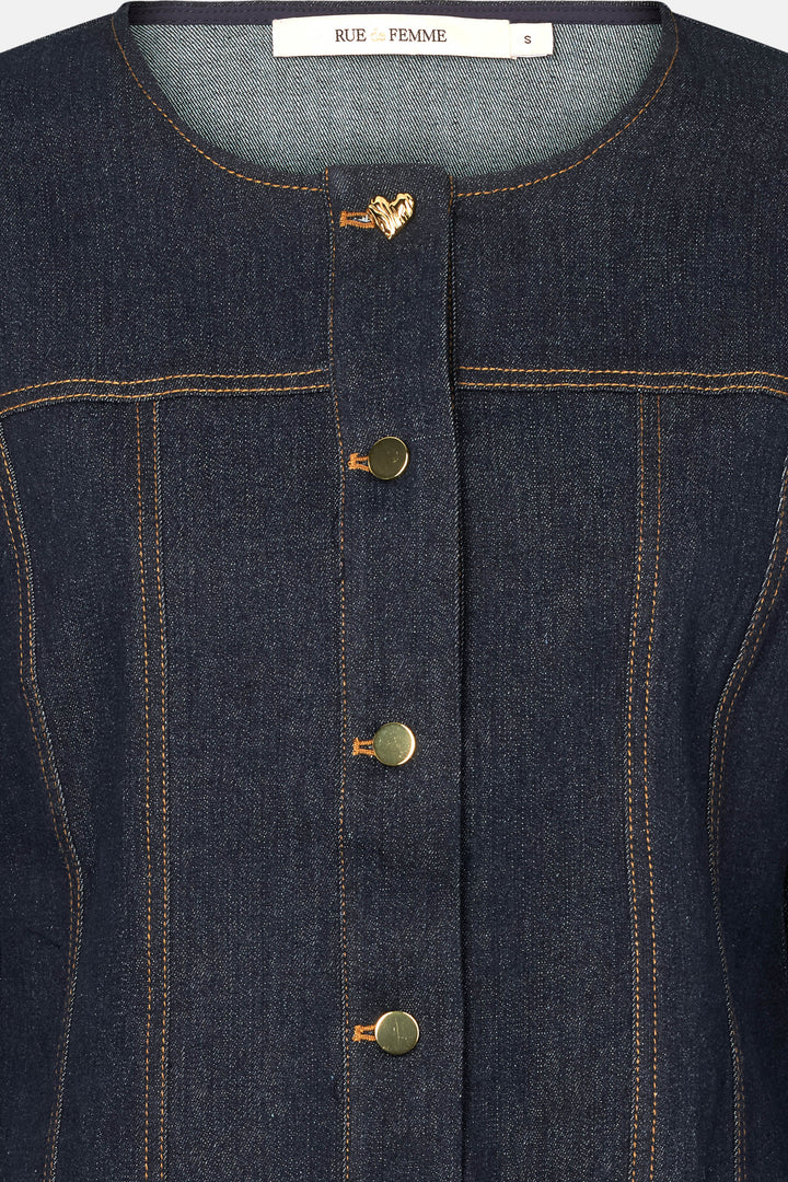 Rue de Femme RDFKya kjole DRESSES 200 Blue denim