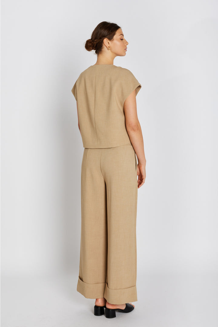 Rue de Femme RDFKylie bukser TROUSERS 535 Khaki