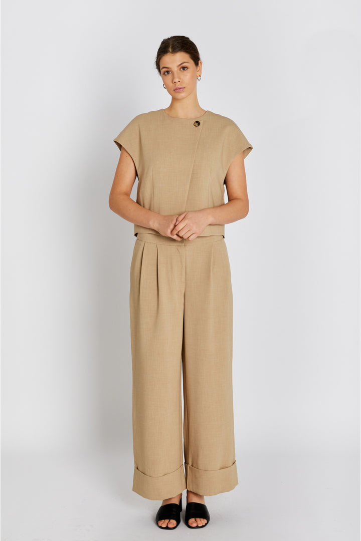 Rue de Femme RDFKylie bukser TROUSERS 535 Khaki