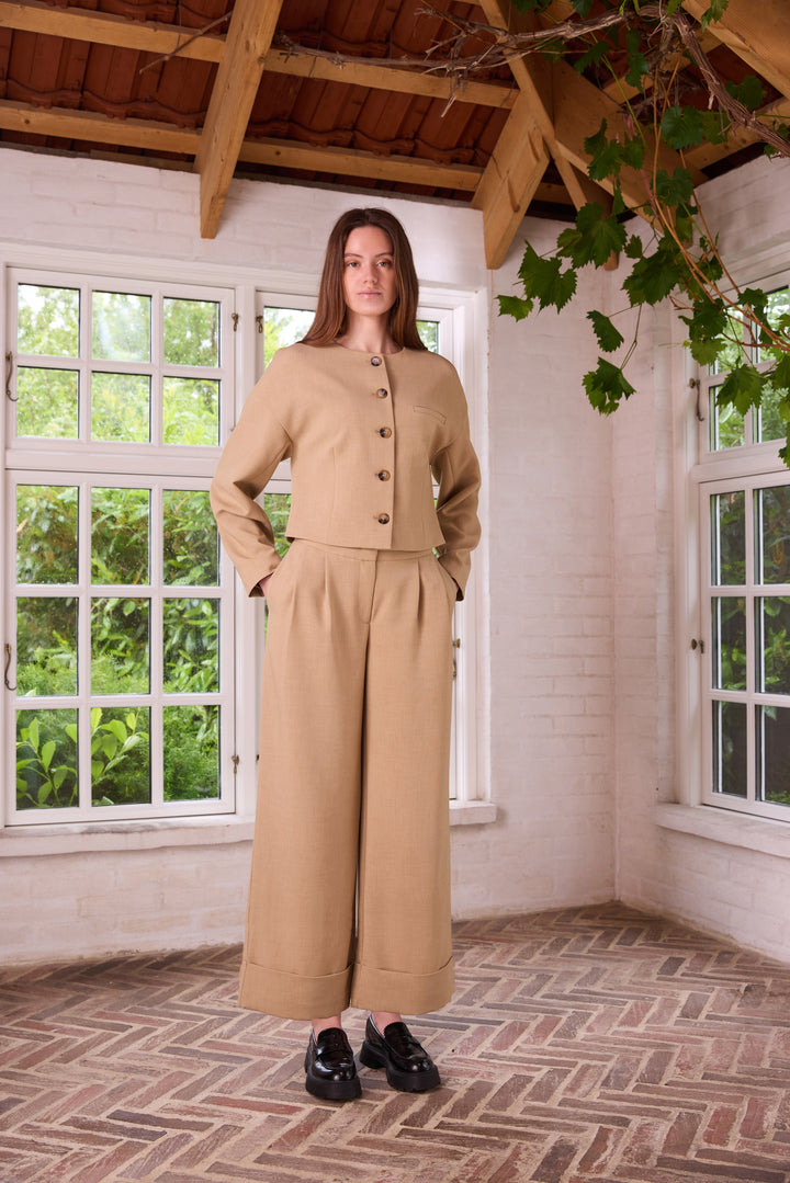 Rue de Femme RDFKylie bukser TROUSERS 535 Khaki