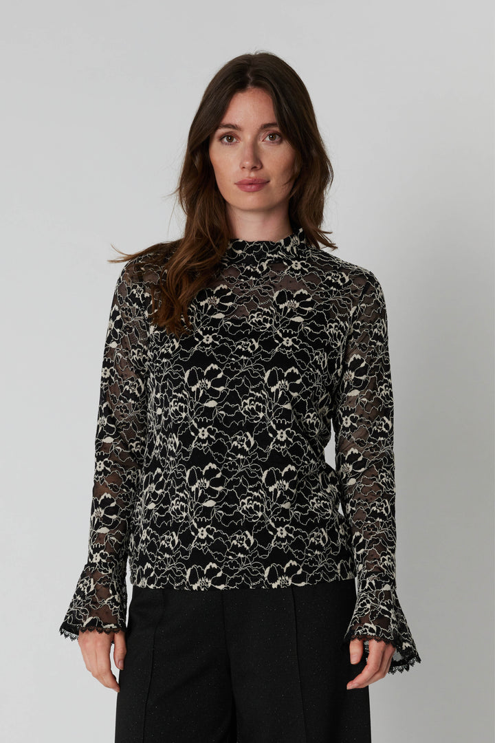 Rue de Femme RDFLeila bluse BLOUSE Sort