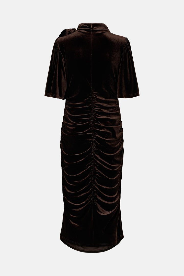 Rue de Femme RDFLena kjole DRESSES 163 Chocolate brown