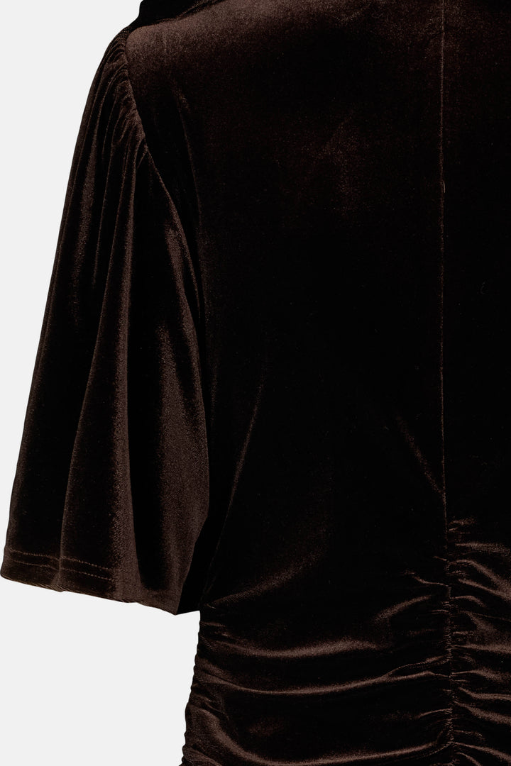 Rue de Femme RDFLena kjole DRESSES 163 Chocolate brown