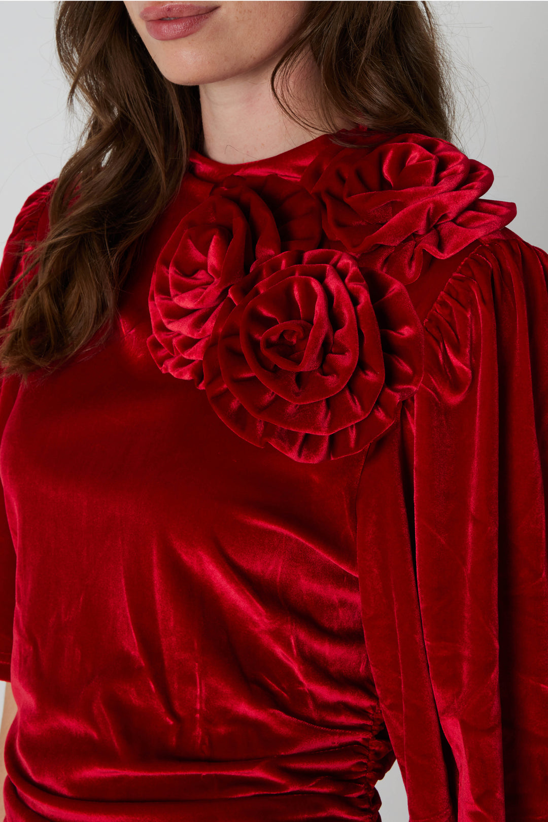 Rue de Femme RDFLena kjole DRESSES 302 Deep red