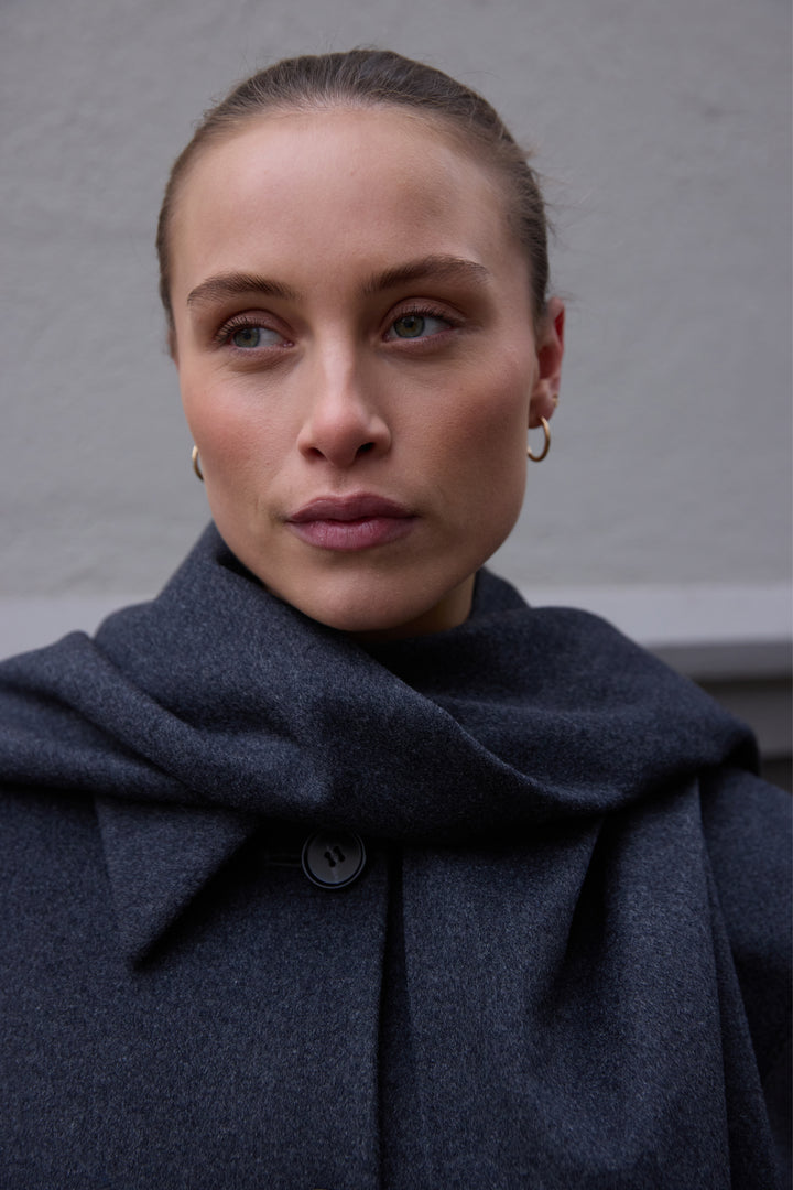 Rue de Femme RDFLina frakke OUTERWEAR, HEAVY 403 Storm grey