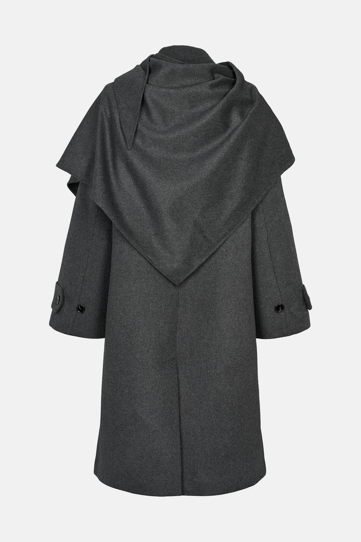 Rue de Femme RDFLina frakke OUTERWEAR, HEAVY 403 Storm grey