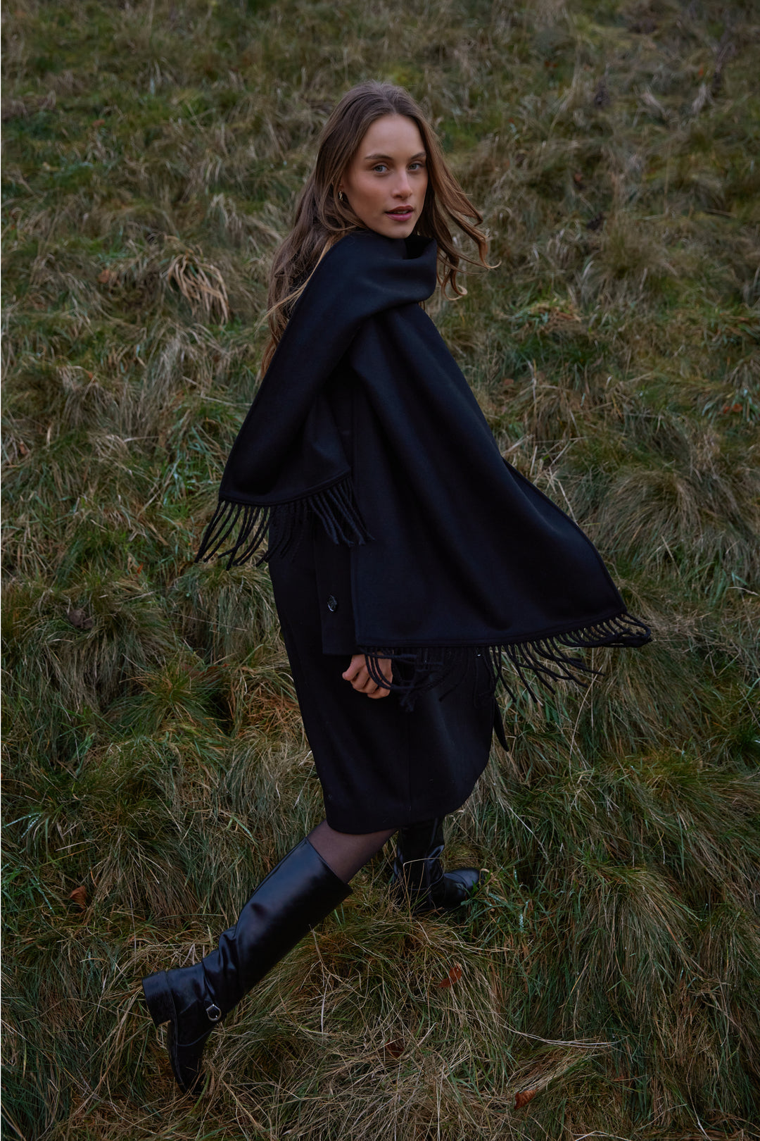 Rue de Femme RDFLiva frakke OUTERWEAR Sort