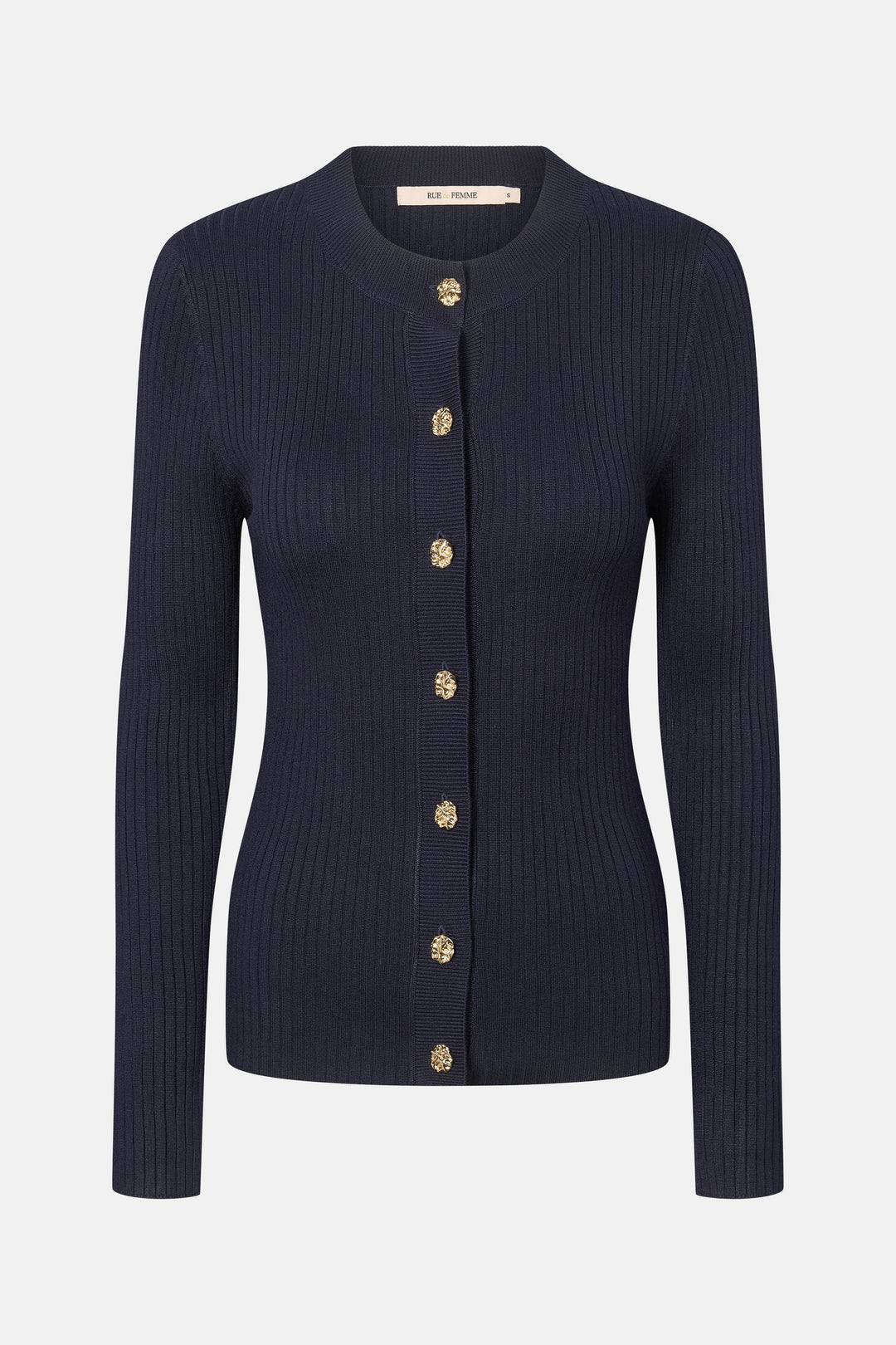 Rue de Femme RDFLope strikcardigan KNITWEAR 250 Midnight