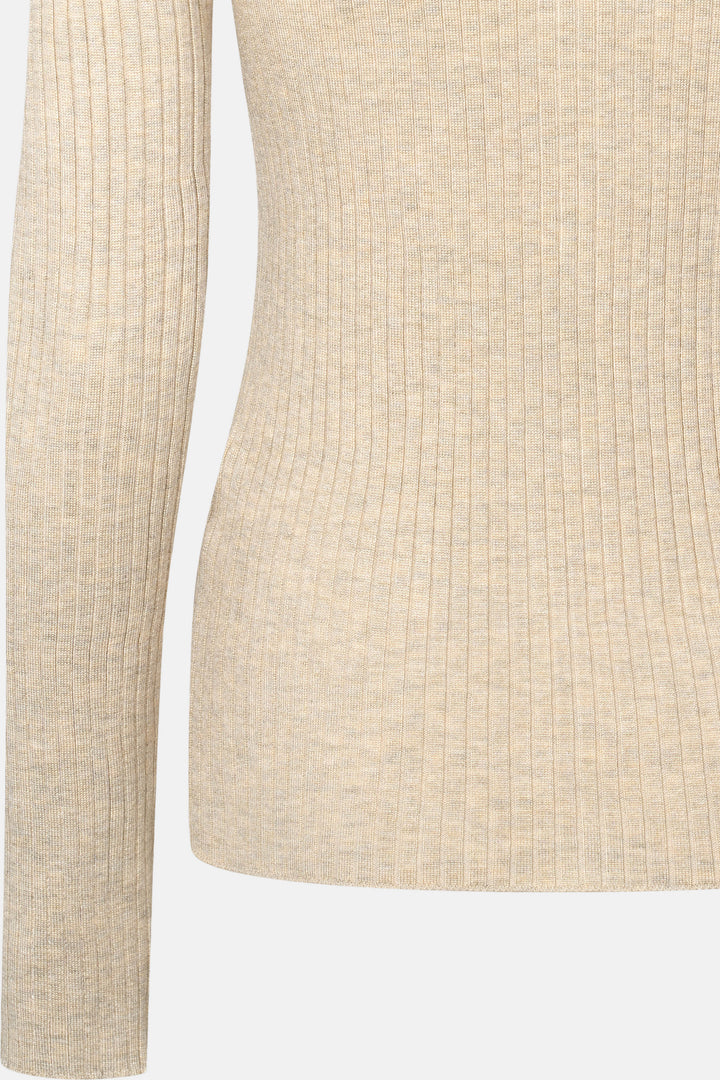 Rue de Femme RDFLope strikcardigan KNITWEAR Sand